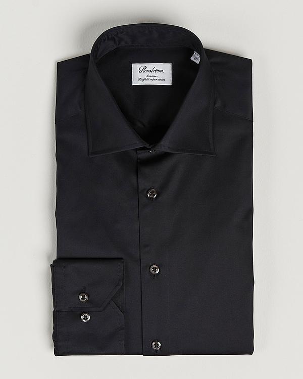 Black business shirt from Stenströms