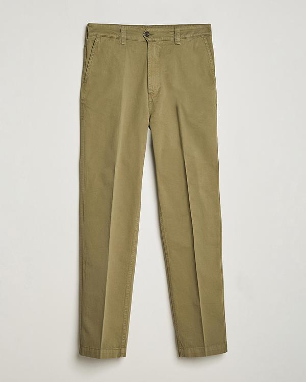 Taupe chinos from Drake's