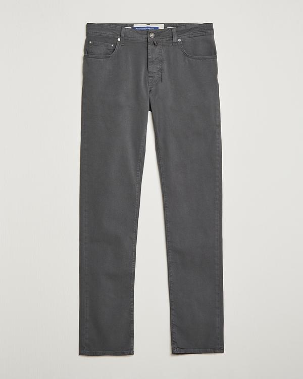 Dark grey casual trousers from Jacob Cohën