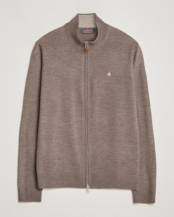 Grey full-zip from Morris