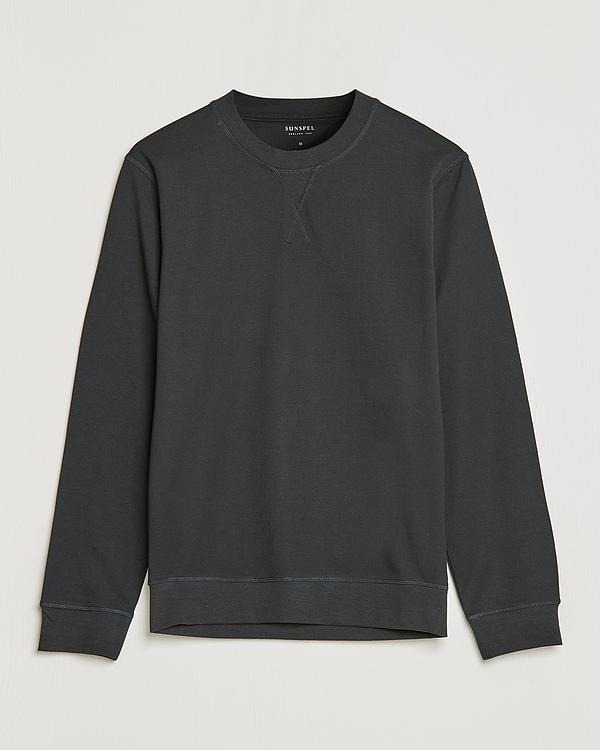 Dark grey sweatshirt from Sunspel