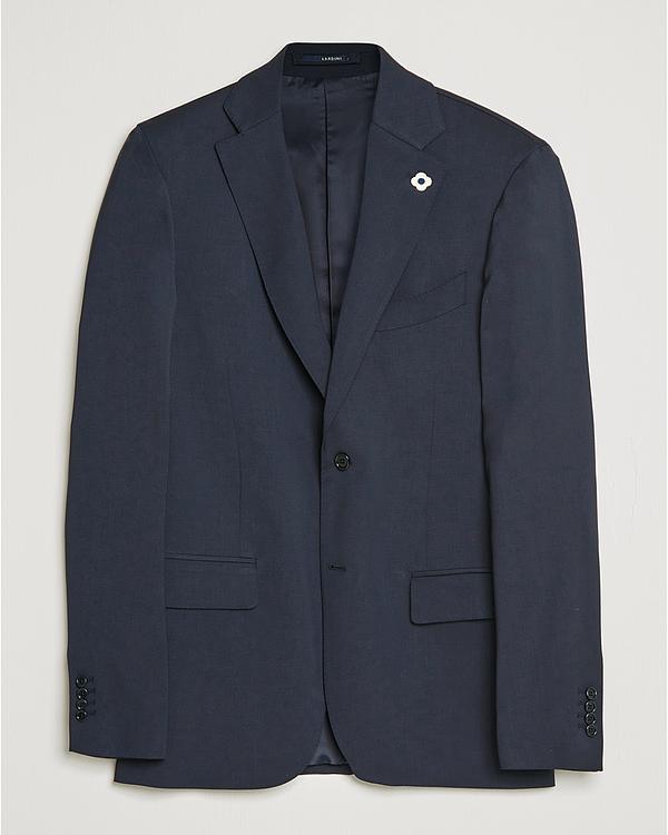 Dark grey blazer from Lardini