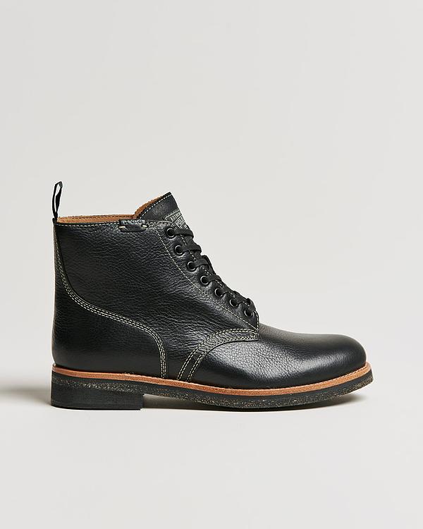 Black lace-up boots from Polo Ralph Lauren