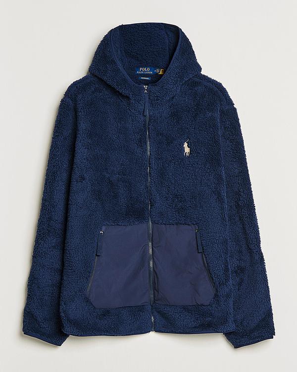 Dark blue fleece jacket from Polo Ralph Lauren