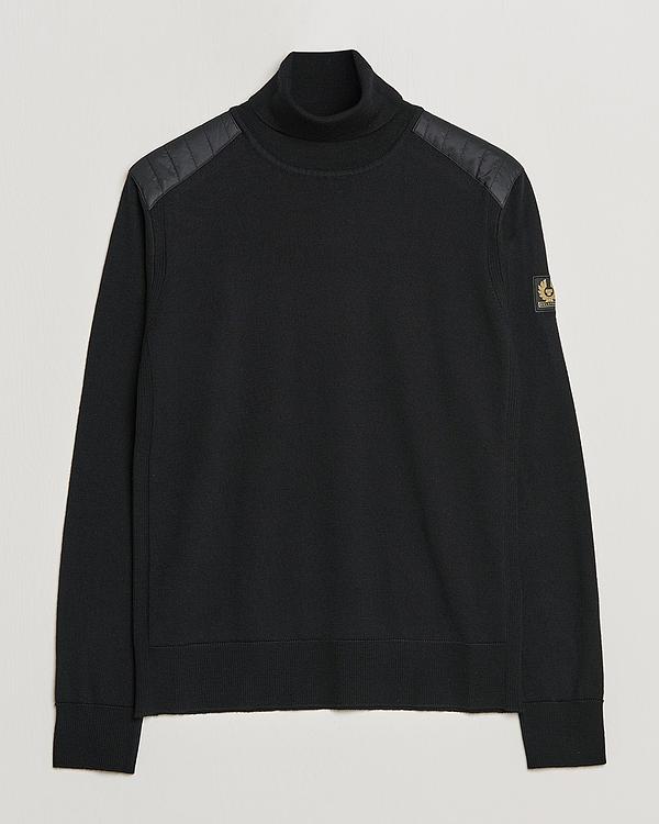 Black turtleneck from Belstaff