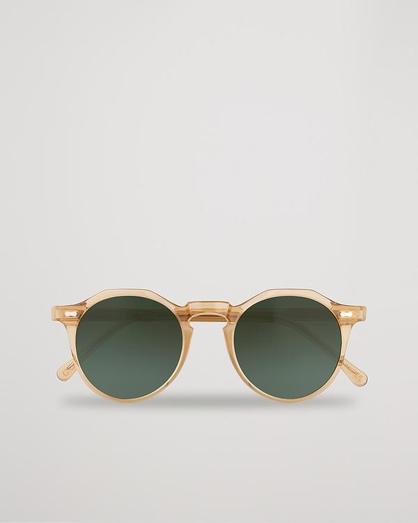 Beige round frame sunglasses from TBD Eyewear