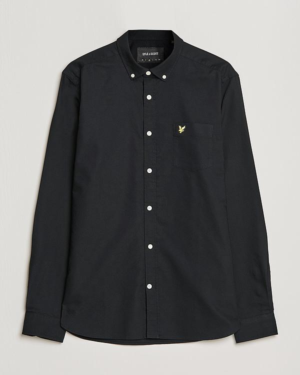 Black oxford shirt from Lyle & Scott