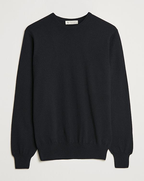 Black sweater from Piacenza Cashmere