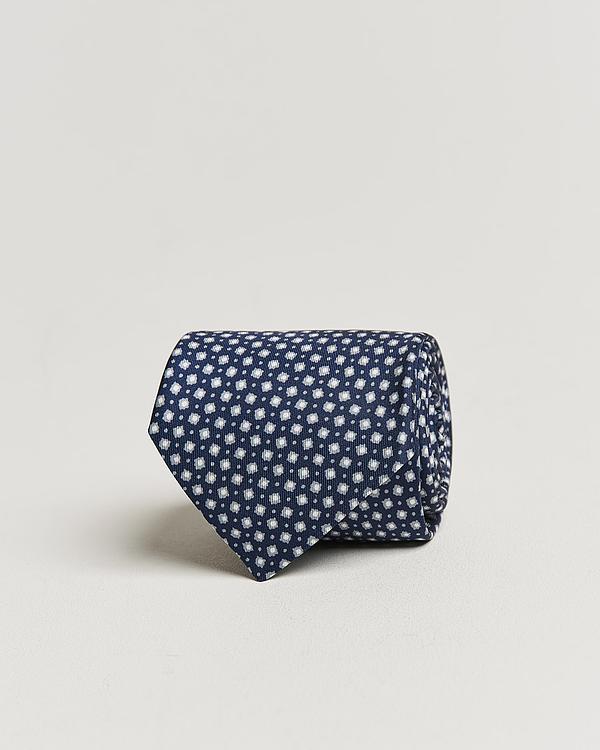 Dark blue tie from Stenströms
