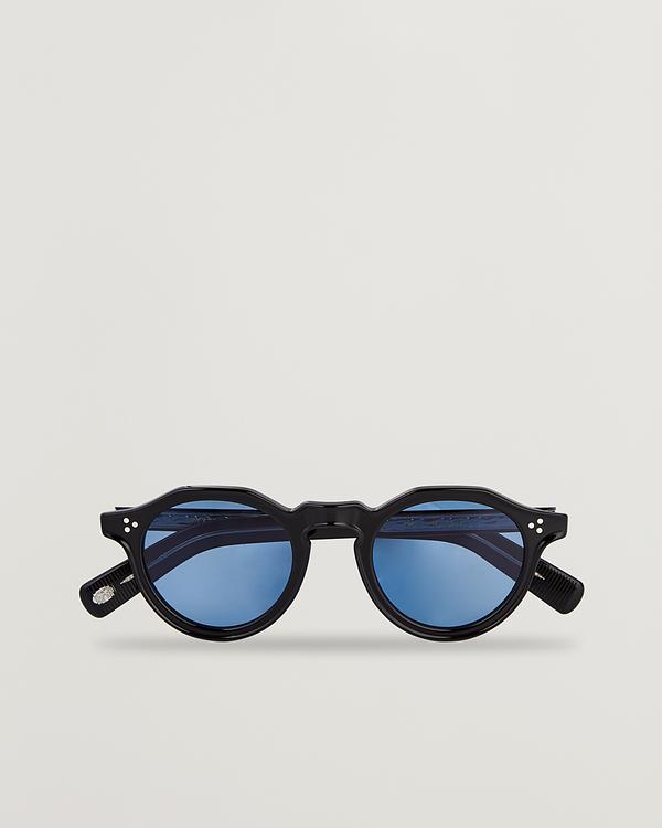 Black round frame sunglasses from Eyevan 7285