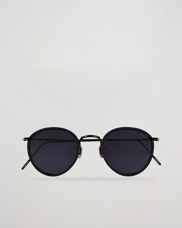 Black round frame sunglasses from Eyevan 7285