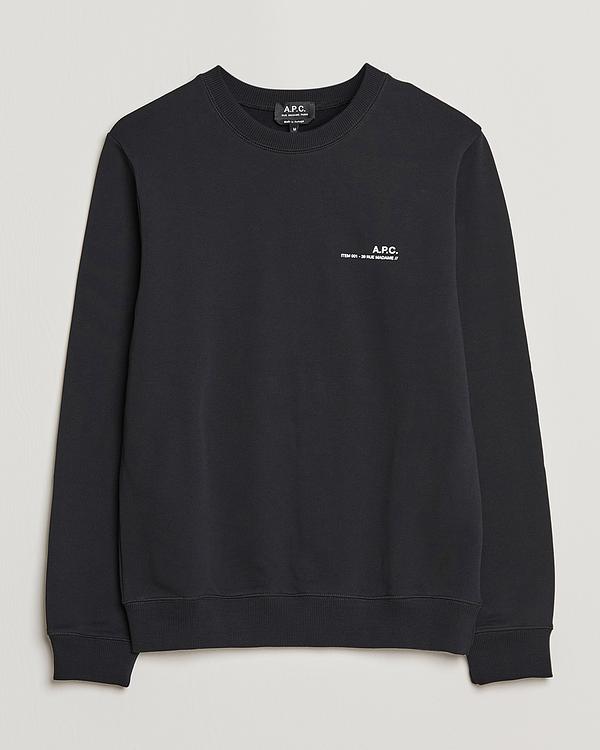 Black sweatshirt from A.P.C