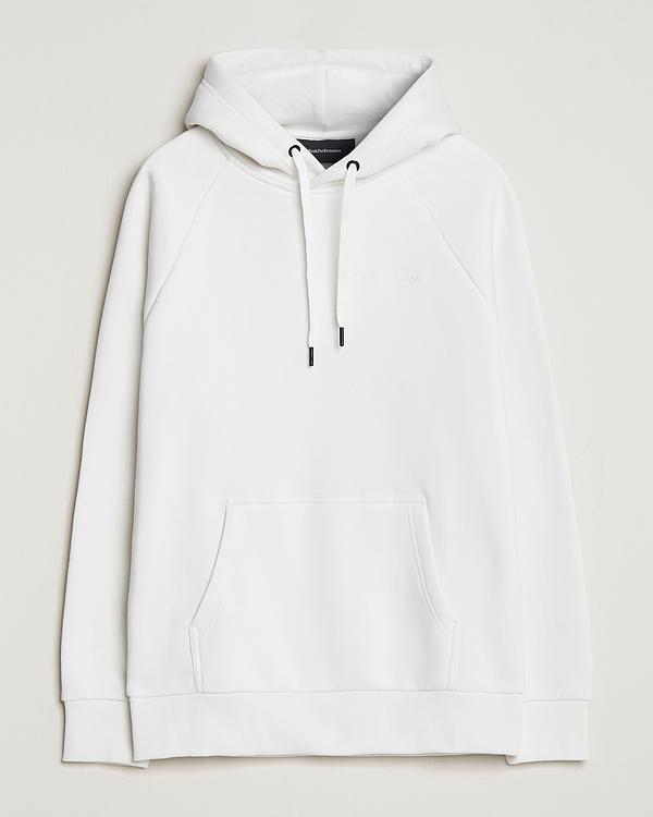 White hooded sweatshirt from Peak Performance