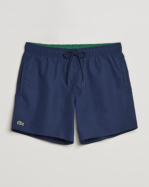 Dark blue swim shorts from Lacoste