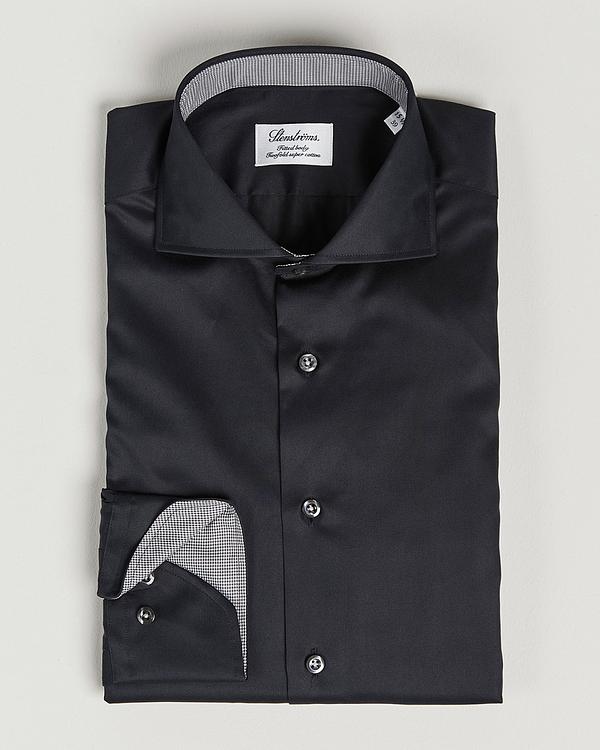 Black business shirt from Stenströms