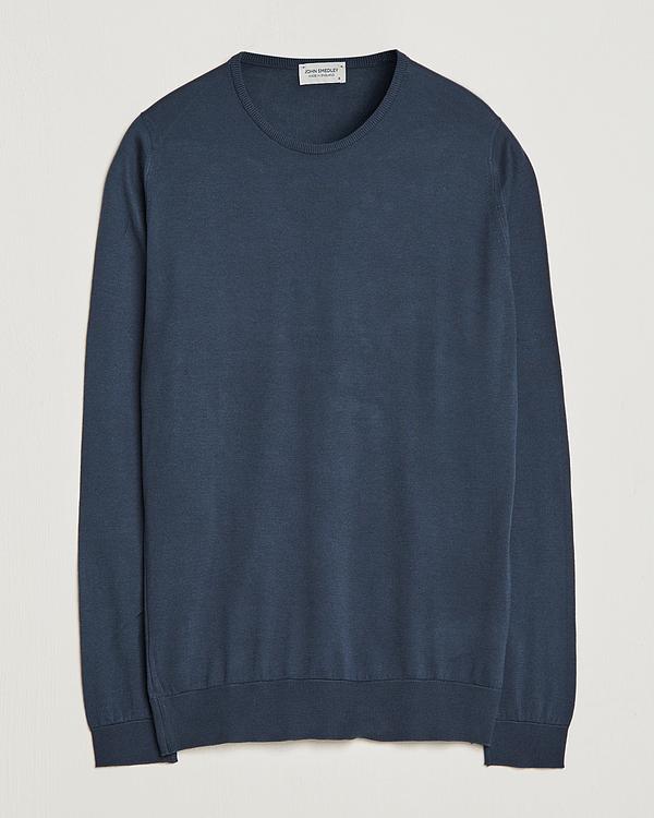 Dark blue sweater from John Smedley