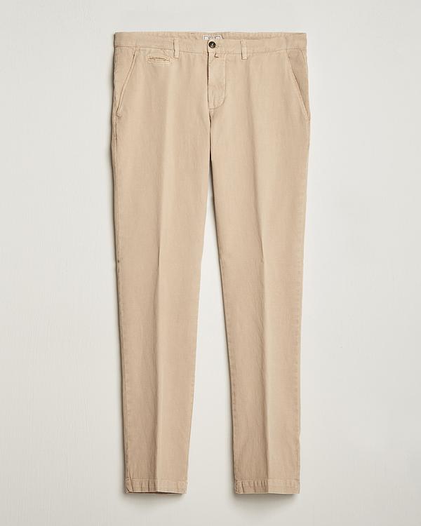 Beige linen trousers from Briglia 1949