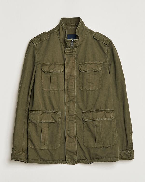 Dark green casual jacket from Herno