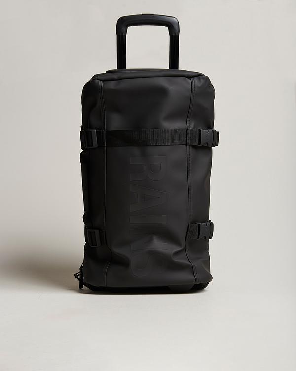 Black suitcase from Rains