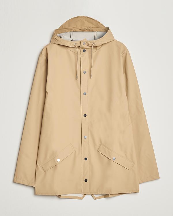 Taupe raincoat from Rains