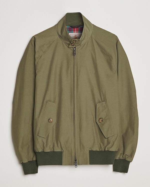 Taupe casual jacket from Baracuta