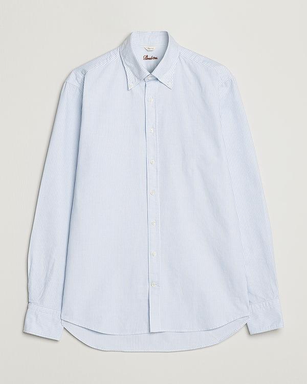 Striped white oxford shirt from Stenströms
