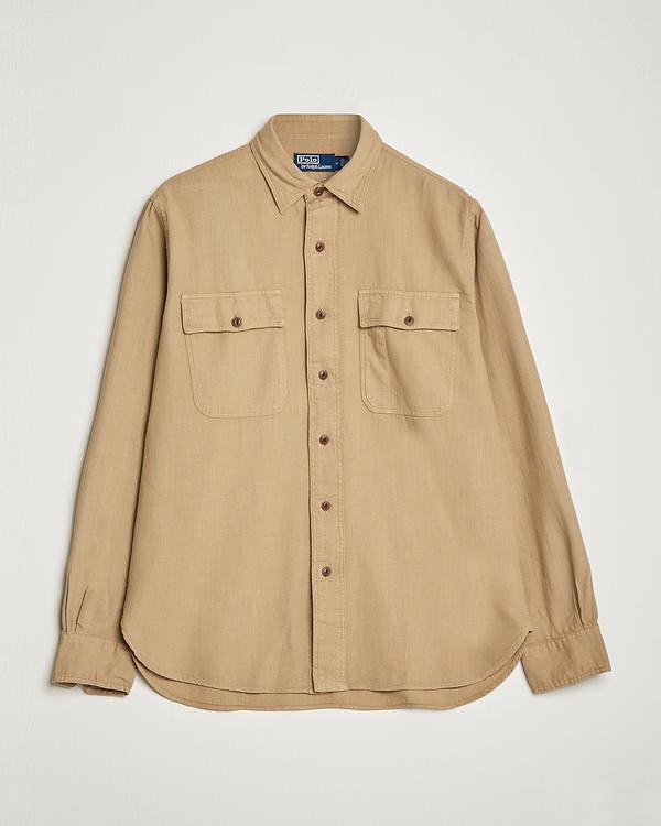 Taupe overshirt from Polo Ralph Lauren