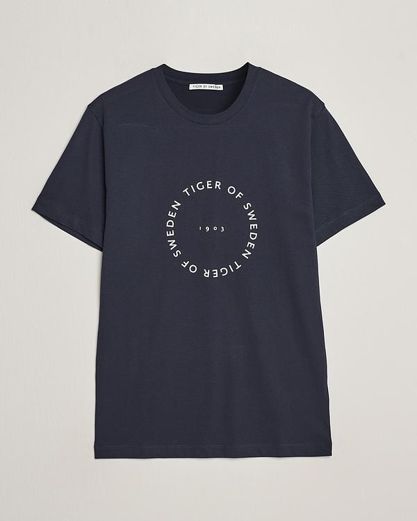 Print dark grey t-shirt from Tiger Of Sweden