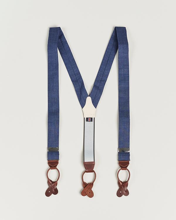 Dark blue braces from Albert Thurston