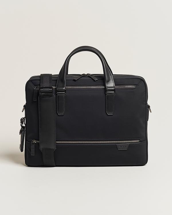 Black briefcase from Tumi