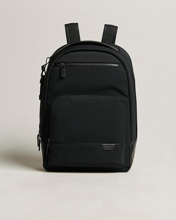 Black backpack from Tumi