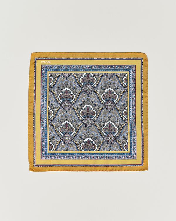 Multicolor pocket square from Eton