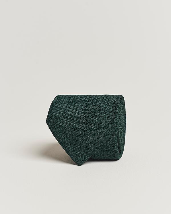 Dark green tie from Eton