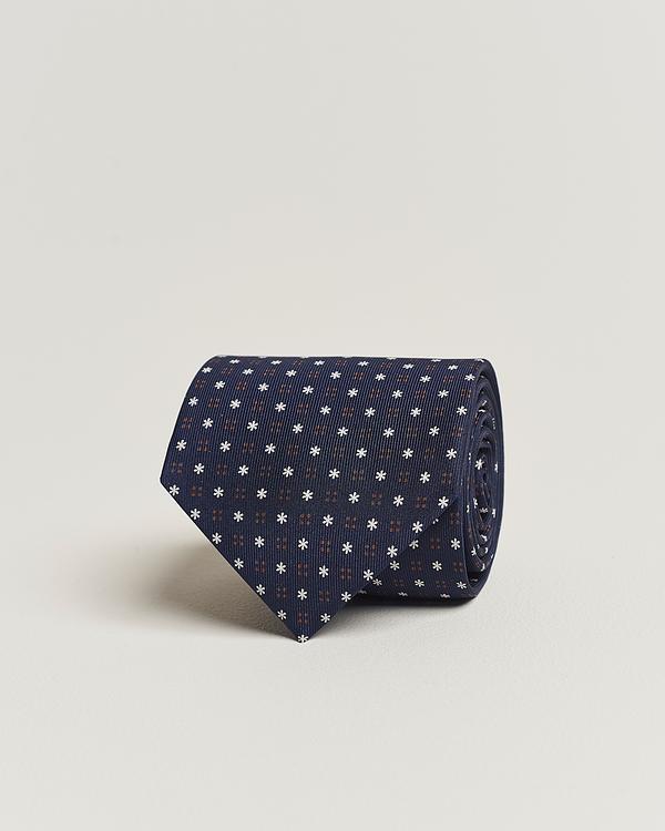 Dotted black tie from E. Marinella