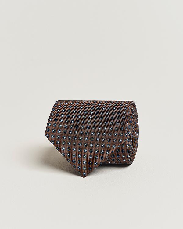 Dotted black tie from E. Marinella