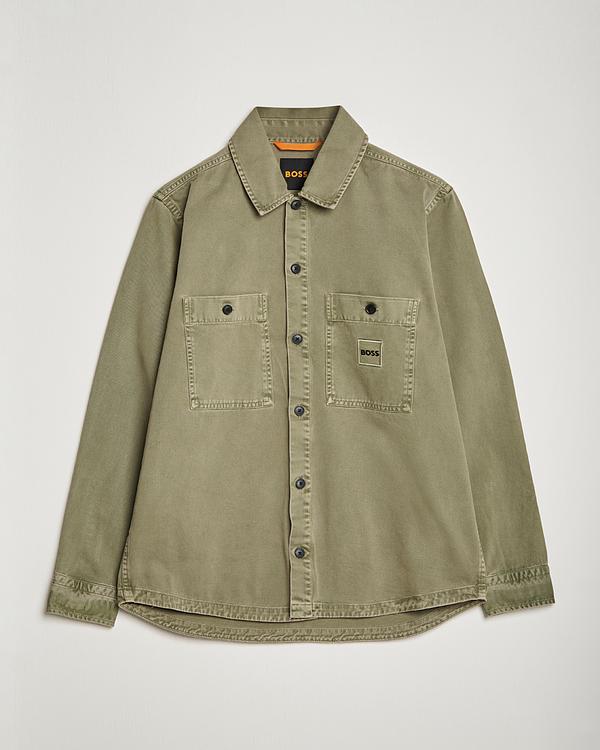 Taupe overshirt from Boss Orange