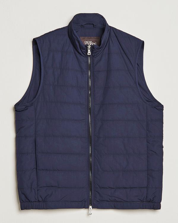Dark blue vest from Oscar Jacobson