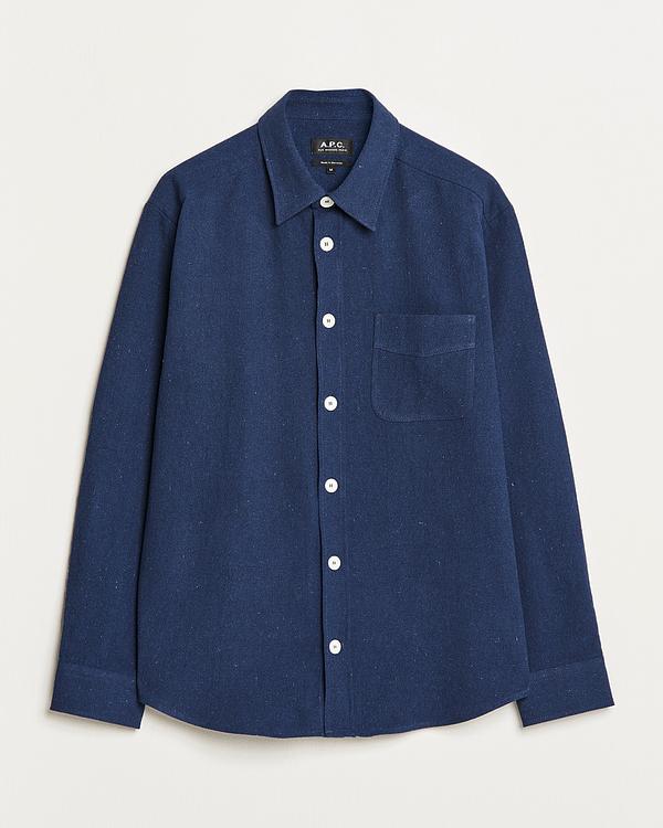 Dark blue overshirt from A.P.C