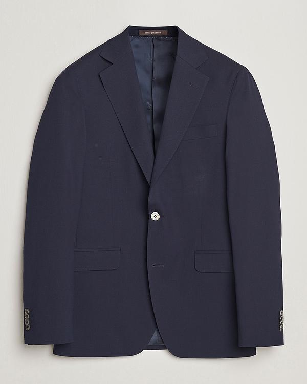 Dark grey blazer from Oscar Jacobson