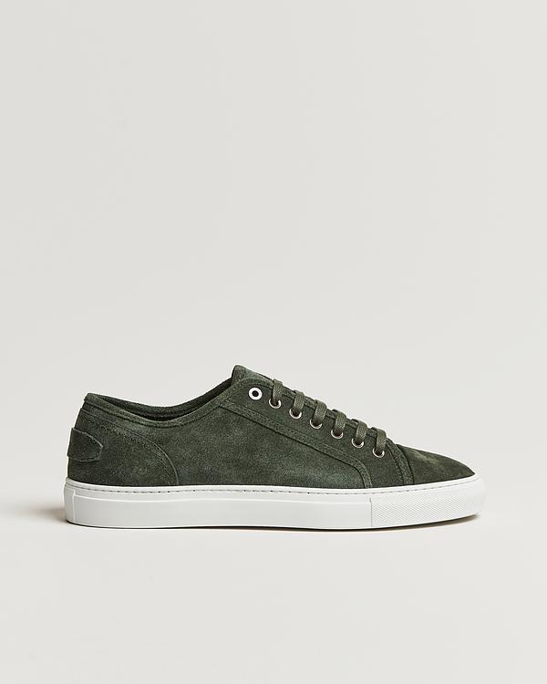 Dark green sneakers from Brioni