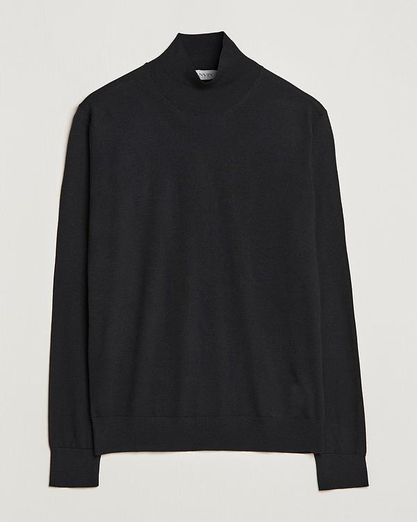 Black turtleneck from Lanvin