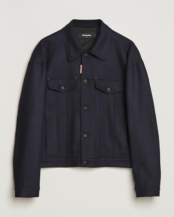 Black bomber jacket from Dsquared2