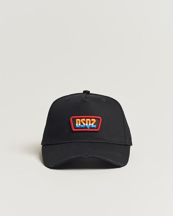 Print black cap from Dsquared2