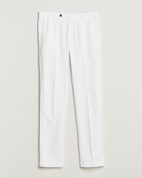 White chinos from Massimo Alba