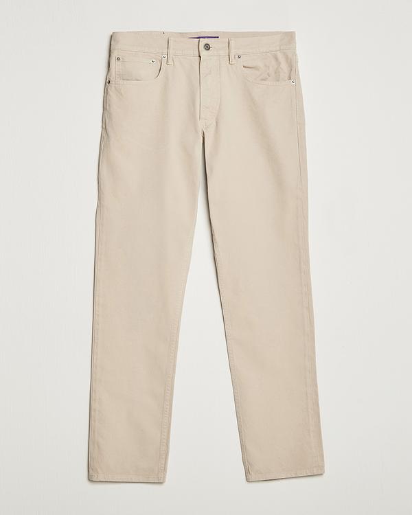 Beige casual trousers from Ralph Lauren Purple Label