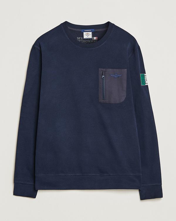 Dark blue sweatshirt from Aeronautica militare