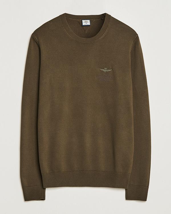 Dark green sweater from Aeronautica militare