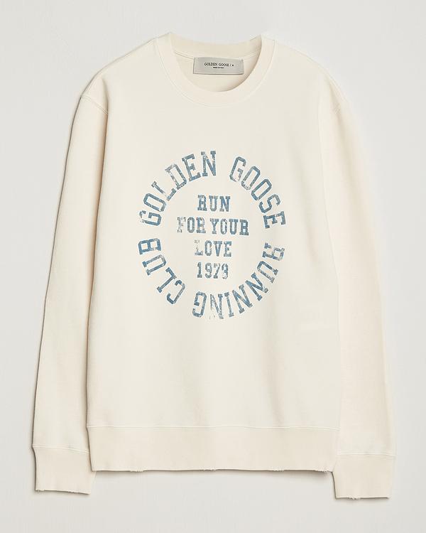 Print white sweatshirt from Golden Goose Deluxe Brand