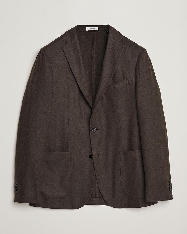 Dark brown blazer from Boglioli