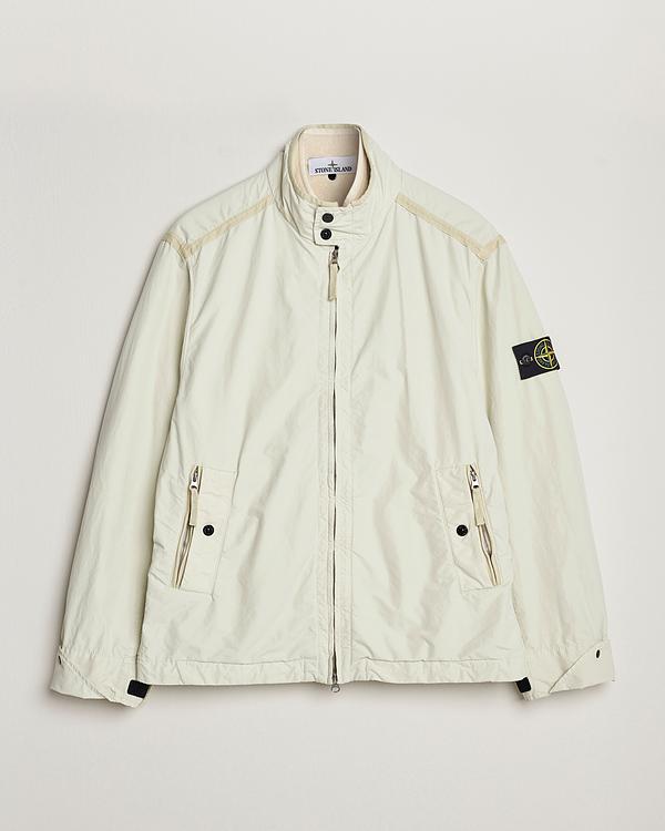 Grey down jacket from Stone Island